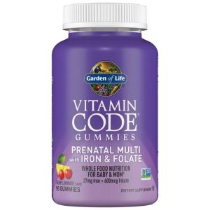 Vitamin CODE Prenatal Gummies with Iron & Folate - Дъвчащи Мултивитамини за Бременни с Желязо и Фолиева киселина