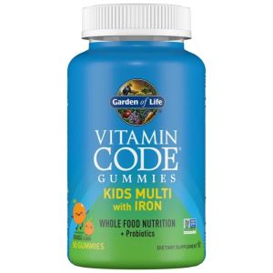 Vitamin CODE Kids Gummies IRON - Дъвчащи Мултивитамини за Деца с ЖЕЛЯЗО