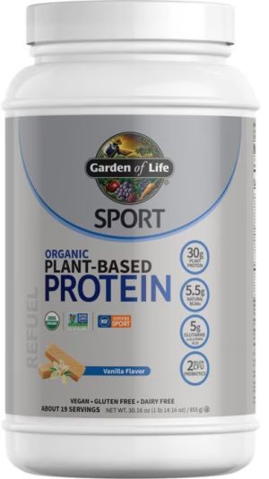  SPORT Organic Plant Based VANILLA - Органичен Растителен СПОРТЕН Протеин ВАНИЛИЯ